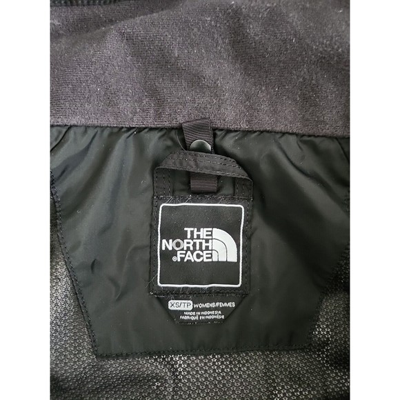 The North Face Jacket Women's XS Black White HyVent Hooded Jacket Coat - Picture 9 of 16